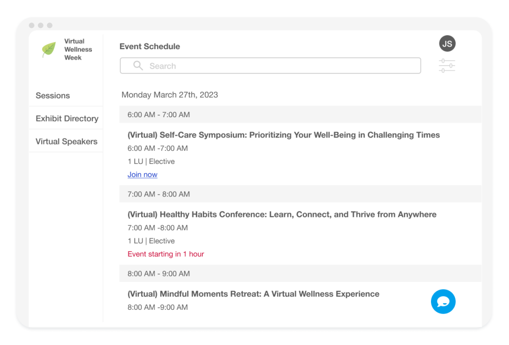 Virtual Event and Hybrid Event Management Platform